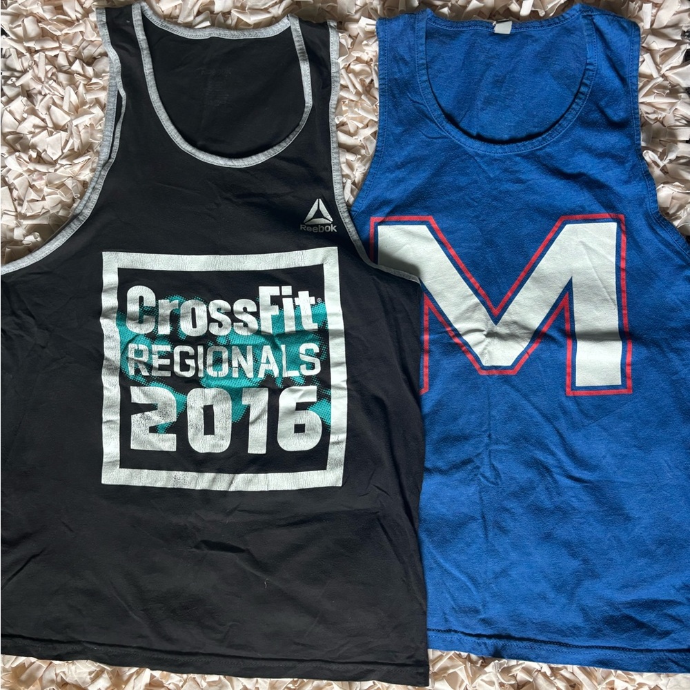 Reebok Muscle Tank Tops Set